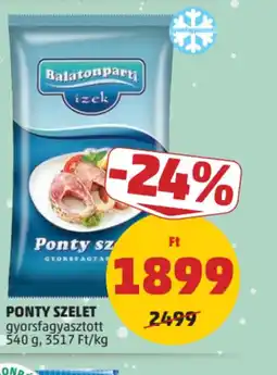 PENNY Balatonparti ízek Ponty szelet ajánlat