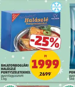PENNY BALATONBOGLÁRI HALÁSZLÉ ajánlat