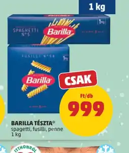 PENNY BARILLA TÉSZTA ajánlat
