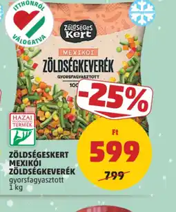PENNY ZÖLDSÉGESKERT MEXIKI ZÖLDSÉGKEVERÉK ajánlat
