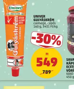 PENNY UNIVER GULYÁSKRÉM ajánlat