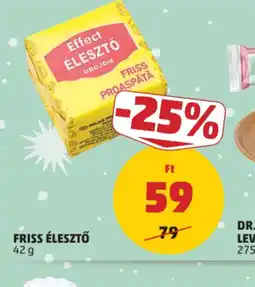 PENNY Effect FRISS ÉLESZTŐ ajánlat