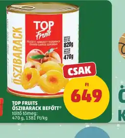 PENNY TOP FRUITS ŐSZIBARACK BEFŐTT ajánlat