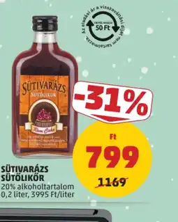 PENNY SÜTIVARÁZS SÜTŐLIKŐR ajánlat