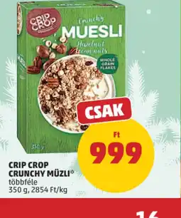 PENNY CRIP CROP CRUNCHY MÜZLI ajánlat