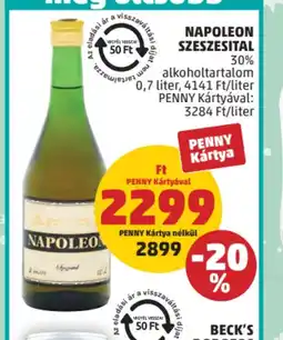 PENNY NAPOLEON SZESZESITAL ajánlat