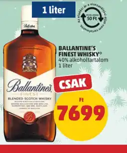 PENNY BALLANTINE'S FINEST WHISKY ajánlat