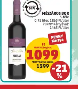 PENNY MÉSZÁROS BOR ajánlat