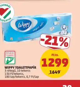 PENNY WIPPY TOALETTPAPÍR ajánlat