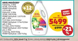 PENNY ARIEL MOSSZER ajánlat