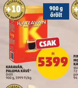 PENNY KARAVÁN PALOMA KÁVÉ ajánlat