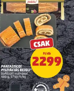 PENNY PANTASTICO! PISZTÁCIÁS BEJGLI ajánlat