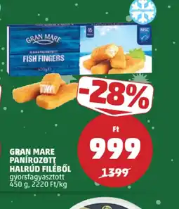 PENNY GRAN MARE PANÍROZOTT HALRÚD FILÉBŐL ajánlat