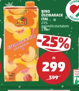 PENNY BINO ŐSZIBARACK ITAL ajánlat