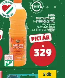 PENNY BINO MULTIVITAMIN GYÜMÖLCSITAL ajánlat