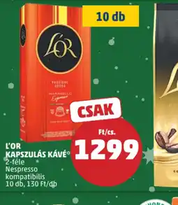 PENNY L'OR KAPSZULÁS KÁVÉ ajánlat