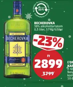 PENNY BECHEROVKA ajánlat