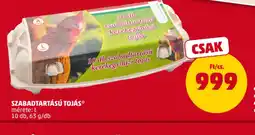 PENNY SZABADTARTÁSÚ TOJÁS ajánlat