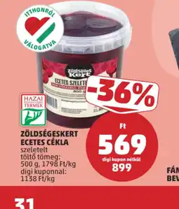 PENNY ZÖLDSÉGESKERT ECETES CÉKLA ajánlat