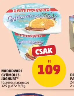 PENNY NÁDUDVARI GYÜMÖLCS-JOGHURT ajánlat