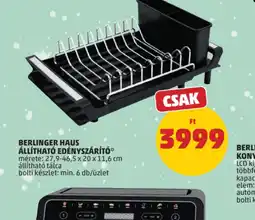 PENNY BERLINGER HAUS EDÉNYSZÁRÍT ajánlat