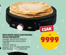 PENNY BERLINGER HAUS PALACSINTASÜTŐ ajánlat