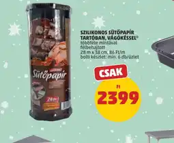 PENNY SZILIKONOS SÜTŐPAPÍR ajánlat