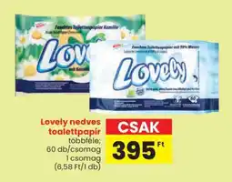 Spar Lovely nedves toalettpapír ajánlat