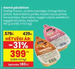 Spar HAMÉ PÁSTÉTOM ajánlat