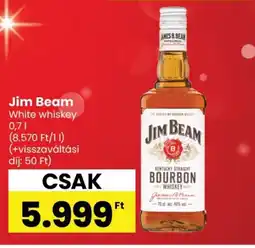 Spar Jim Beam White whiskey ajánlat