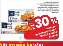 Spar FROSTA ARANY HALRÚDAK ajánlat
