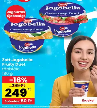 Zott Jogobella Fruity Duet