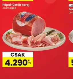 Spar Pápai füstölt karaj ajánlat