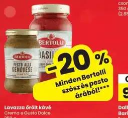 Spar Bertolli szsz és pesto ajánlat