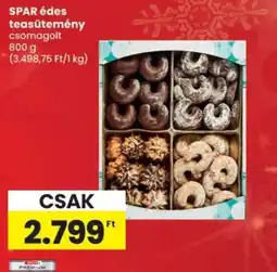 Spar SPAR édes teasütemény ajánlat