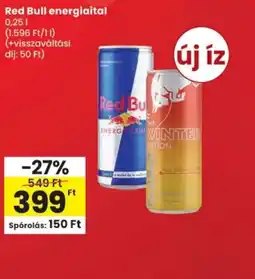 Spar Red Bull energiaital ajánlat