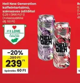 Spar HELL NEW GENERATION üdítőital ajánlat
