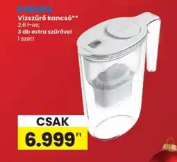 Spar PHILIPS Vízszűrő kancs ajánlat