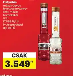 Spar Fütyülős mézes likőr ajánlat