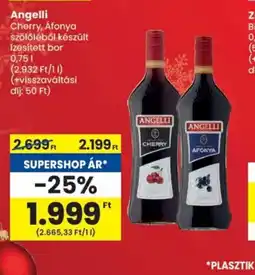 Spar ANGELLI ízesített bor ajánlat