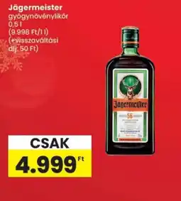 Spar Jägermeister gygynövénylikőr ajánlat