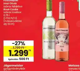 Spar FRITTMANN bor ajánlat