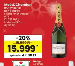Spar Moët&Chandon Brut Imperial pezsgő ajánlat