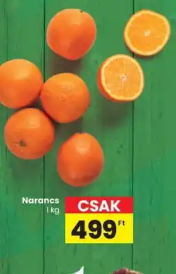 Spar Narancs ajánlat