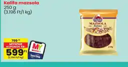 Spar Kalifa mazsola ajánlat