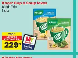 Spar Knorr Cup a Soup leves ajánlat