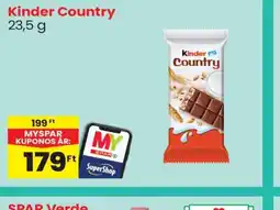 Spar Kinder Country ajánlat