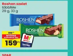 Spar ROSHEN szelet ajánlat
