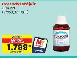 Spar Corsodyl szájvíz ajánlat