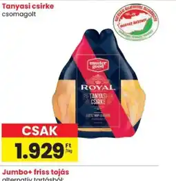 Spar ROYAL Tanyasi csirke ajánlat
